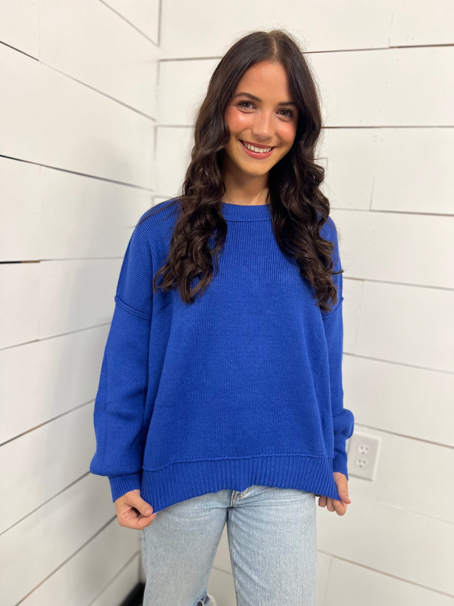 Royal Blue Sweater