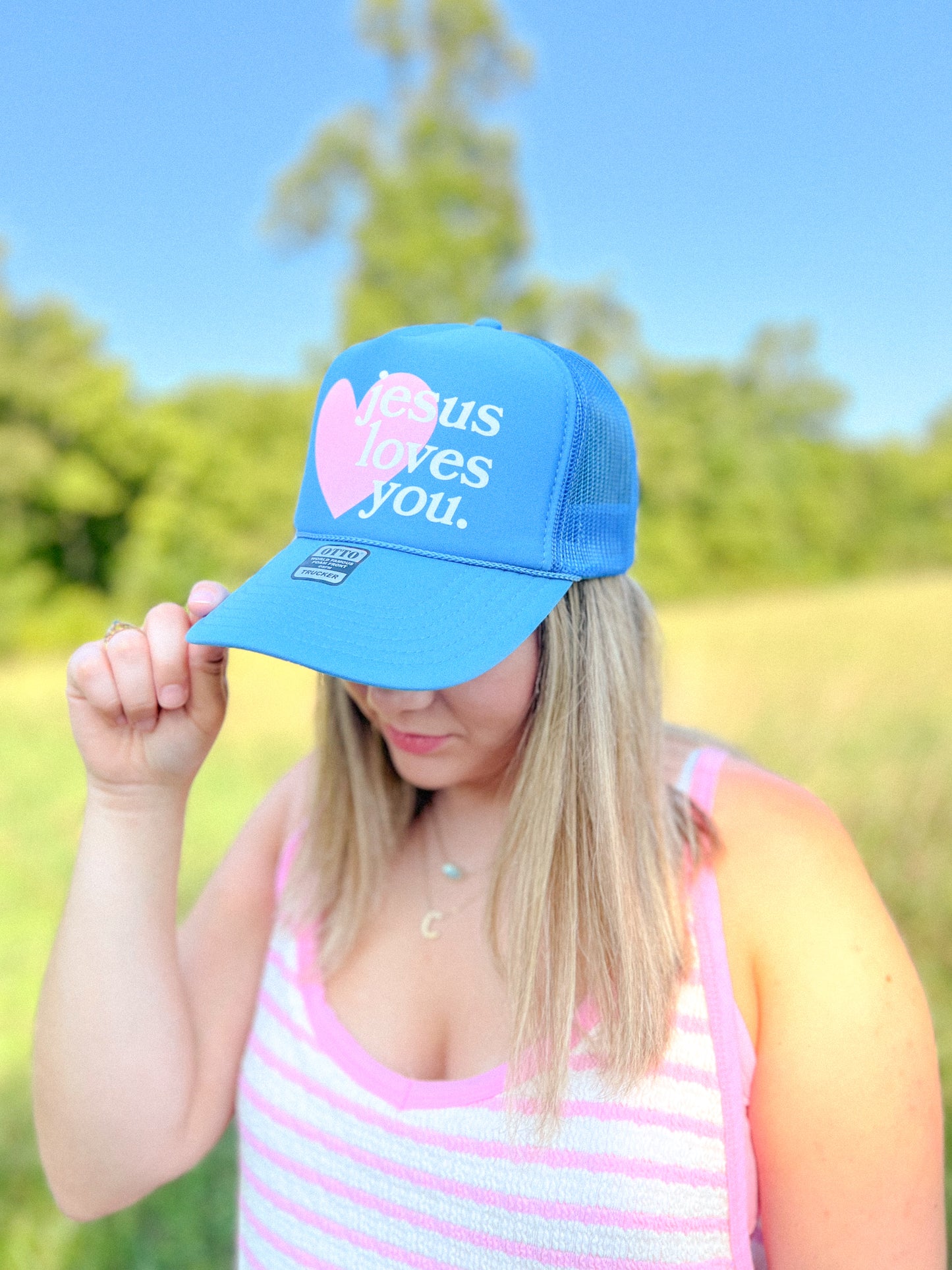 Jesus Loves You Trucker Hat